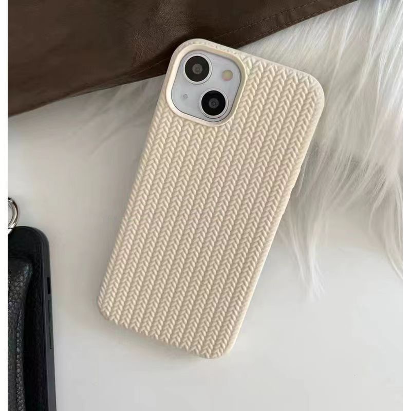 Ốp Điện Thoại Màu Trơn Phong Cách Nhật Hàn Thời Trang Thu Đông Cho iphone14promax 13 12 11 X 8IGB 14Promax