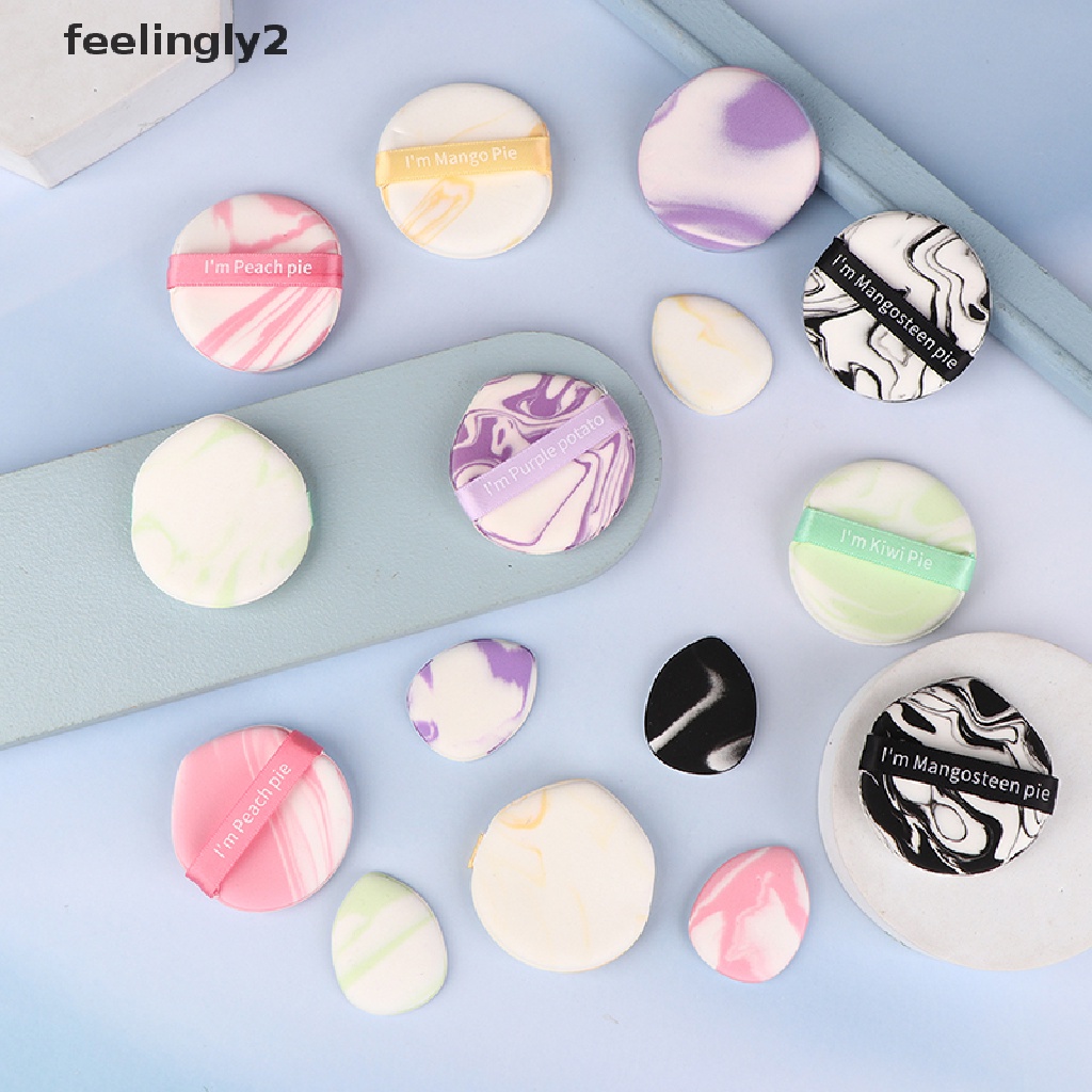 Set 4 Mút Trang Điểm Mềm Mại Có Hộp Đựng Tiện Lợi