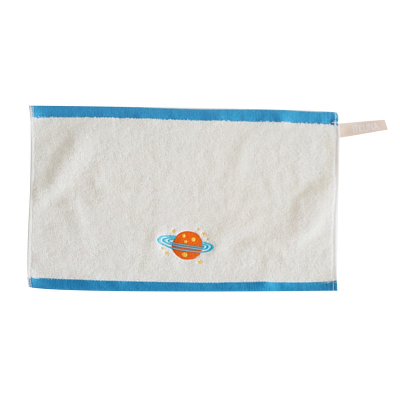 TEDDYBEAR🐻FREE Thêu Tên🤎 Khăn Mặt Thêu Hoạ Tiết Dễ Thương 40x25cm100% Cotton Cho Bé Đi Học Chống Lạc Mất