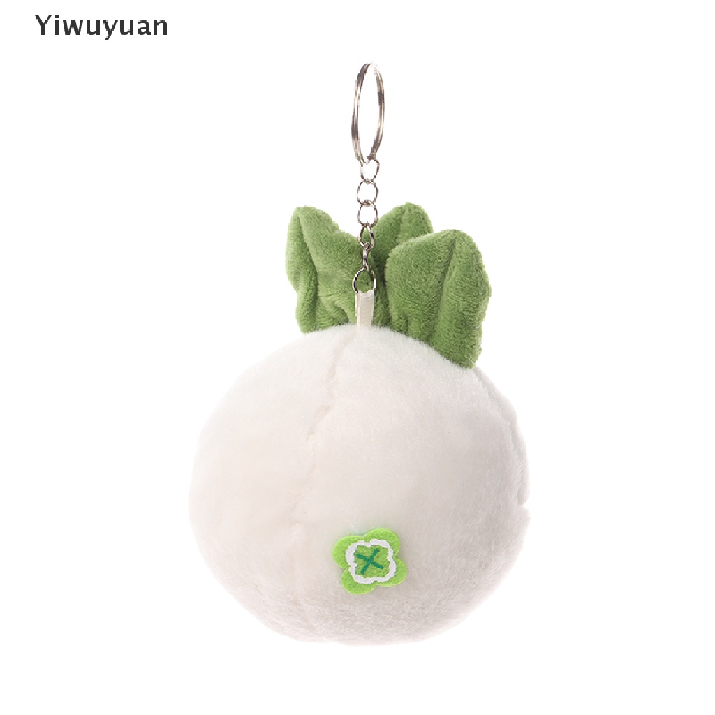 1 Móc Khóa Hình Cà Rốt / Chim Cánh Cụt Nhồi Bông Dễ Thương