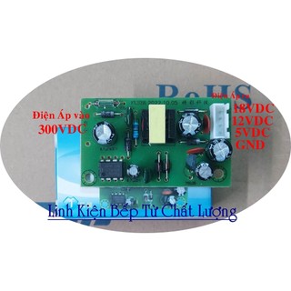Nguồn độ đa năng cho bếp từ mới ( 5v, 12v, 18v).