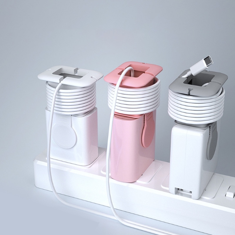 Phụ Kiện Bảo Vệ Dây Cáp Sạc 2 Trong 1 Bằng Silicon Mềm Chống Đứt Tiện Dụng