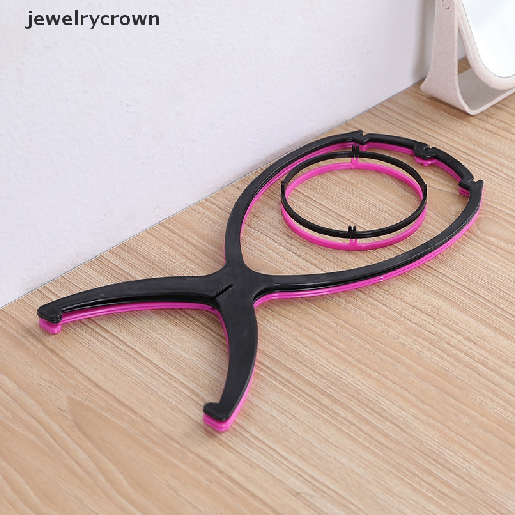 Giá Đỡ Đầu Tóc Giả Bằng Nhựa Nhiều Màu Sắc Kích Thước 16X35cm
