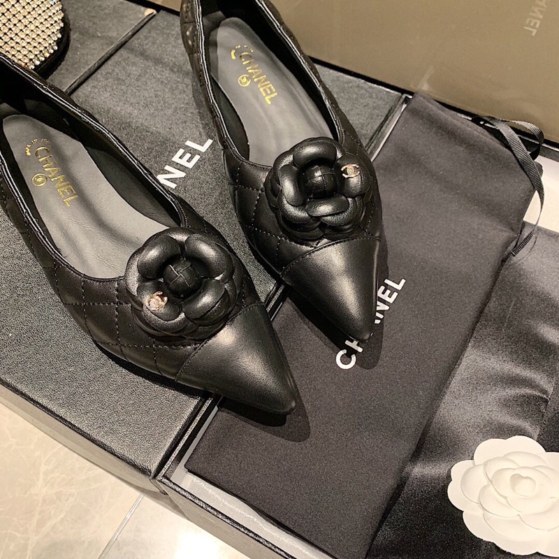 Xăng đan Bằng Da Mũi Nhọn Thời Trang Dành Cho Nữ