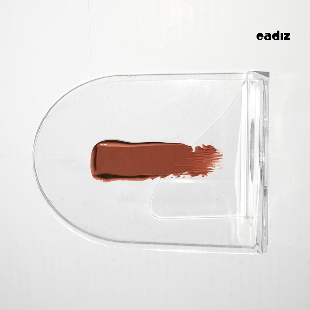 Bảng Màu Trang Điểm Móng Tay Acrylic Trong Suốt Viền Mịn Tái Sử Dụng Linh Hoạt Dễ Làm Sạch