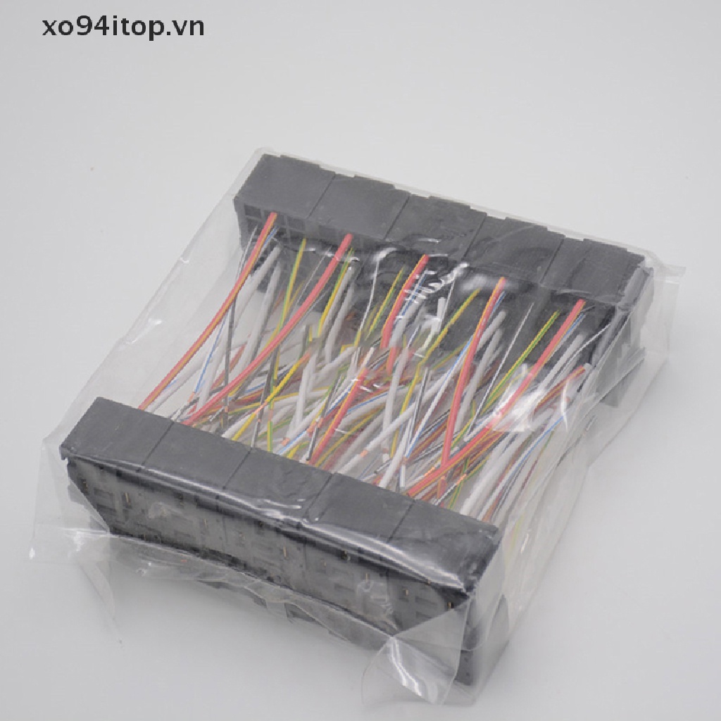 XOITOP Bakelite Relay Socket High Temperature Resistant Relay Socket Car Relay 4 Pin 5 Pin Automotive Relays For Head Light Air Conditioner With Relay Socket VN