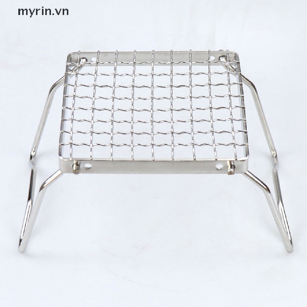 Vỉ Nướng BBQ Bằng Thép Không Gỉ Có Thể Gấp Gọn Tiện Dụng