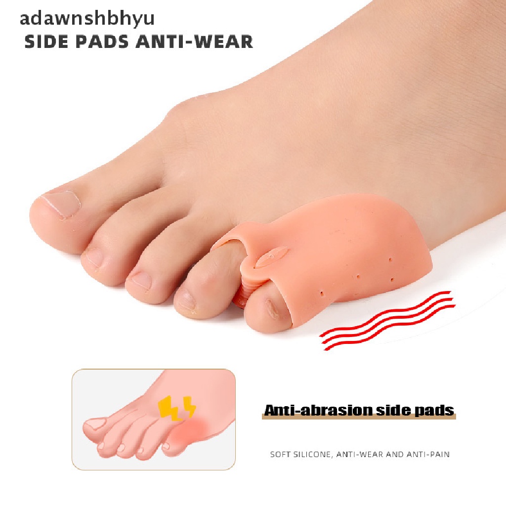 1 Cặp Silicon Tách Ngón Chân Cái Bảo Vệ Chăm Sóc Ngón Chân
