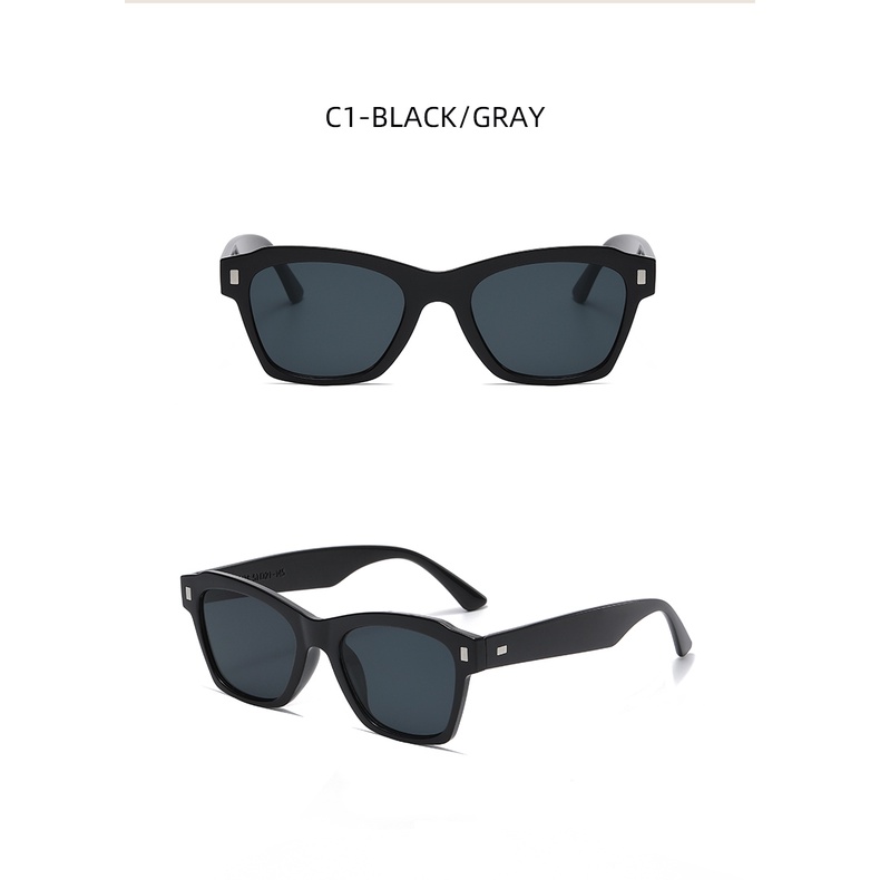 Kính Mát Thời Trang Gọng Vuông Nhỏ Phong Cách retro 2023