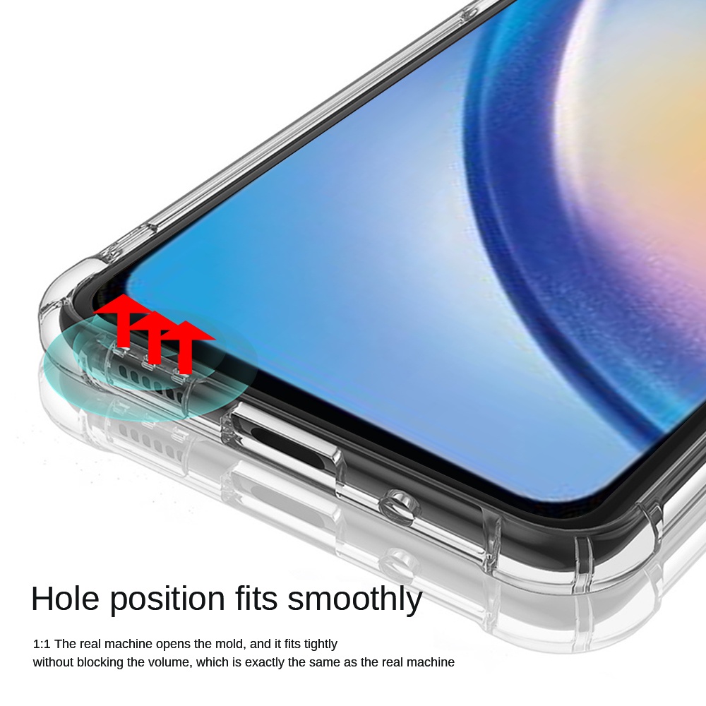 Samung A34 5G Case Transparent Soft Silicone Shockproof Bumper Fundas Para For Samsung Galaxy A34 A 34 5G 34A 2023 SM-A346B 6.6"