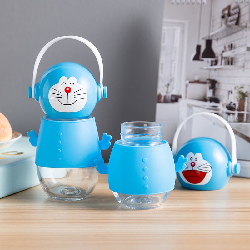 Bình Nước In Hình Doraemon 2023 Chống Sốc Chống Rò Rỉ Kích Thước Nhỏ Gọn Dễ Thương Dành Cho Học Sinh Nam Và Nữ