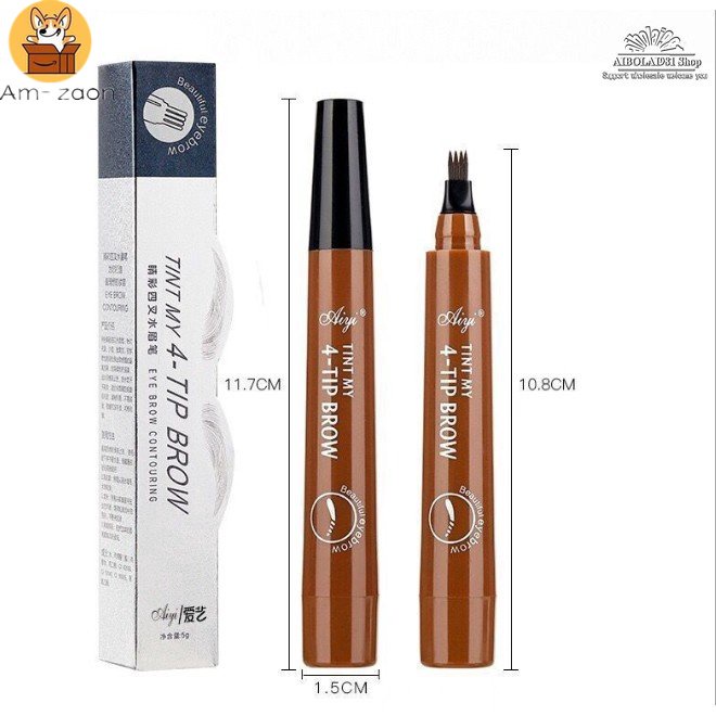 Bút Kẻ Lông Mày 3D Ba Chiều Chống Thấm Nước Và Mồ Hôi Lâu Trôi