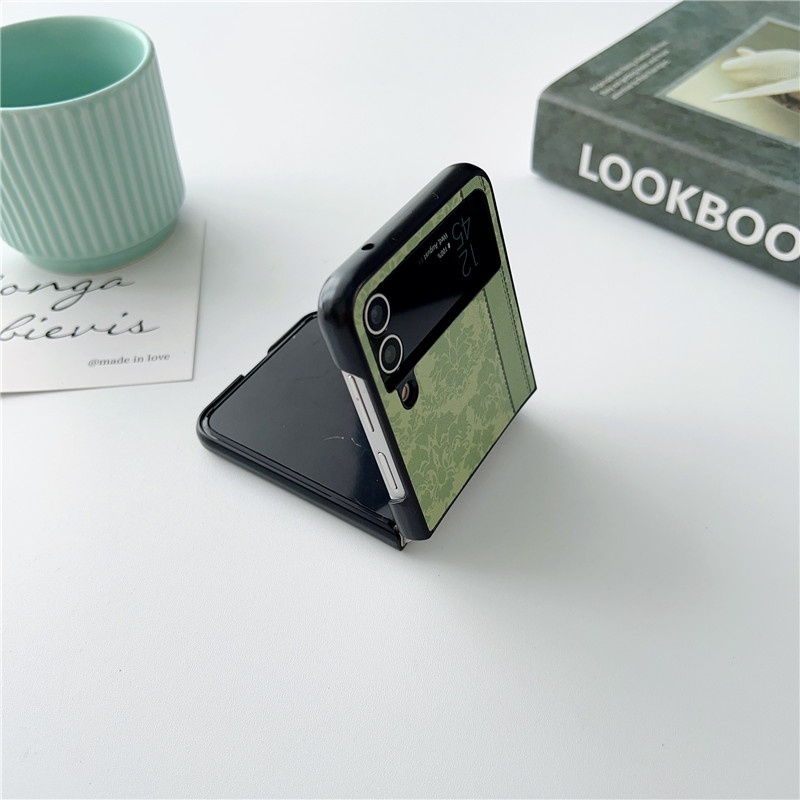 Ốp Điện Thoại Chống Sốc Hình Hoa Cho Samsung Galaxy Z Flip 4 3 Samsung Galaxy Z Flip 3