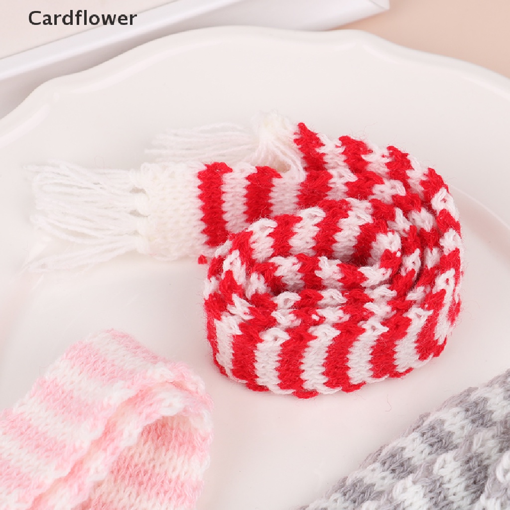 Bộ Phụ Kiện Trang Phục Đan Khăn Choàng Cho Búp Bê Tỉ Lệ 1 / 6