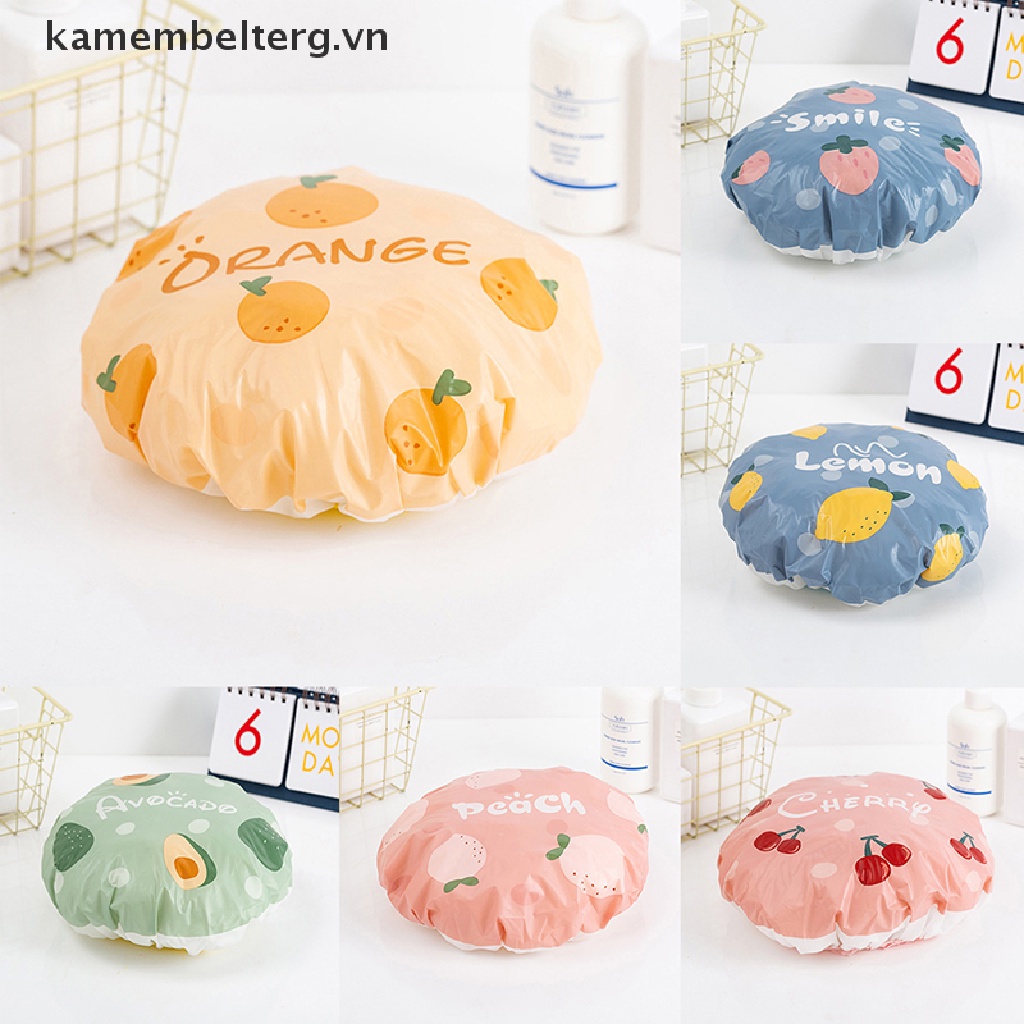 Mũ tắm trùm đầu co giãn chống thấm nước có thể tái sử dụng 6 màu thời trang cao cấp cho nữ