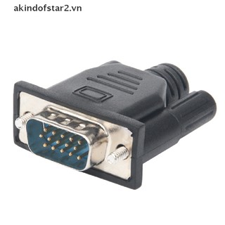 1080p 60hz vga virtual display adapter male dummy plug edid headless emulator
