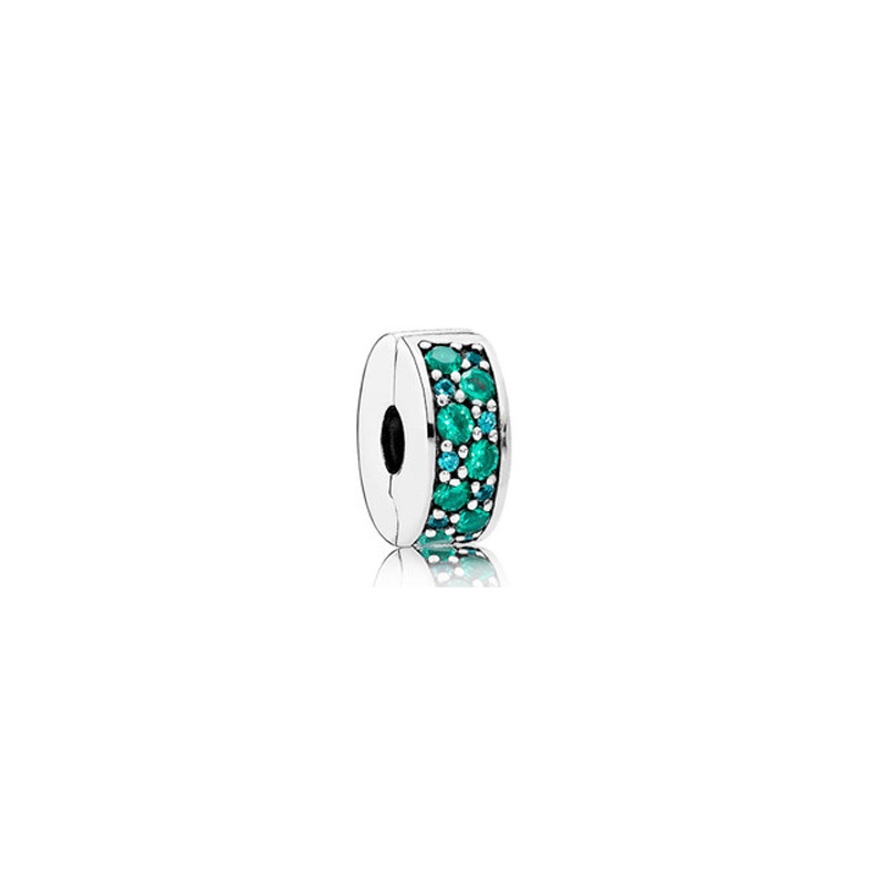 Charm Pandora bạc 925 nhiều mẫu đính đá lấp lánh dùng làm trang sức diy