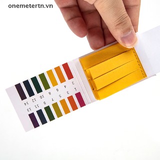 onemetertn  80 Strips/pack PH Test Strips Full PH Meter PH Controller 1-14st Indicator Litmus Tester Paper Water Soilsg Kit Factory  VN