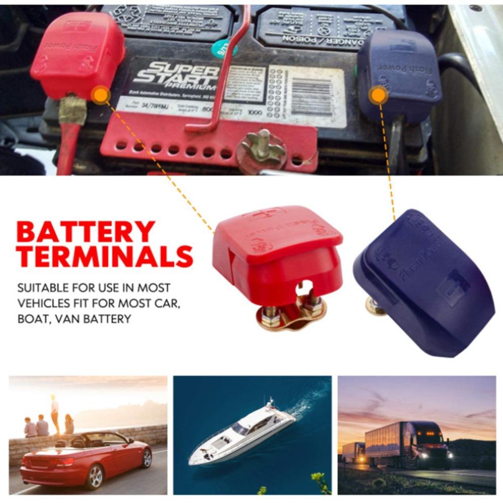 1 Cặp Thiết Bị Đầu Cuối Pin Tháo Lắp Nhanh Cho Xe Hơi / Tàu Thuyền