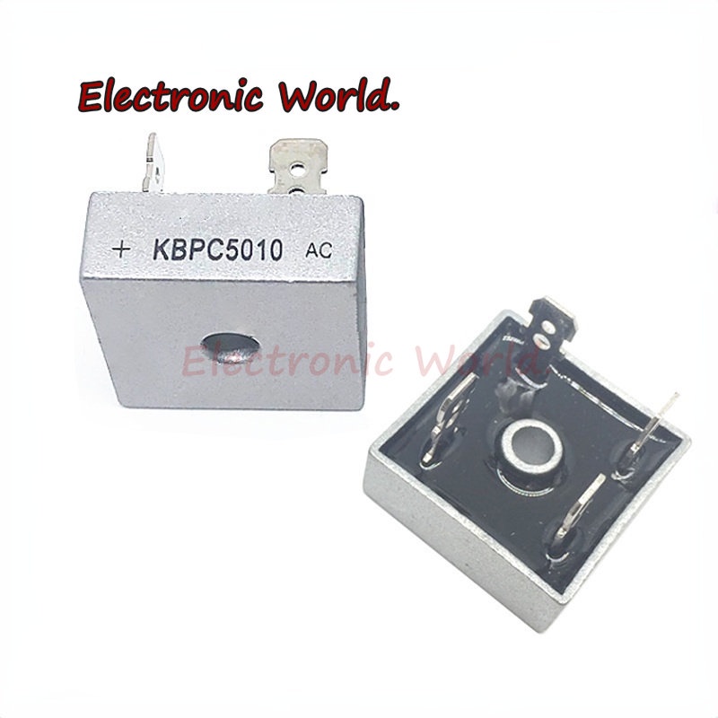 2 cái kbpc5010 50a 1000v kbpc1510 kbpc2510 kbpc3510 bộ chỉnh lưu cầu diode