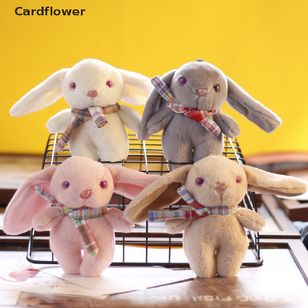 &lt; Cardflower &gt; Móc Khóa Đồ Chơi Nhồi Bông PP Cotton Phong Cách Hàn Quốc
