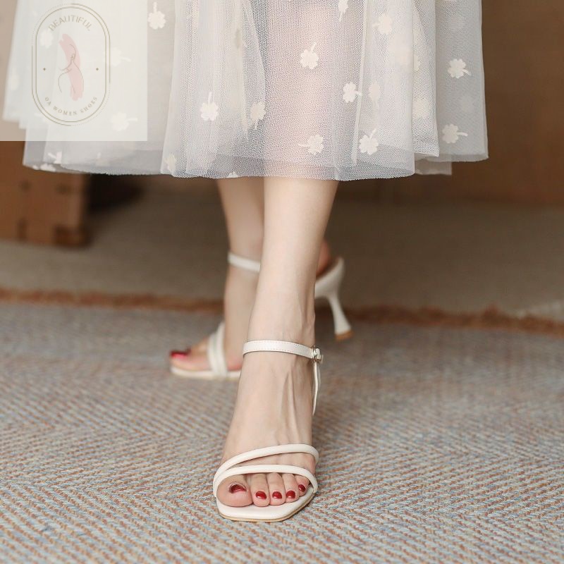 Sandal Cao Gót Phong Cách Thời Trang Mùa Hè 2023 Mới Cho Nữ