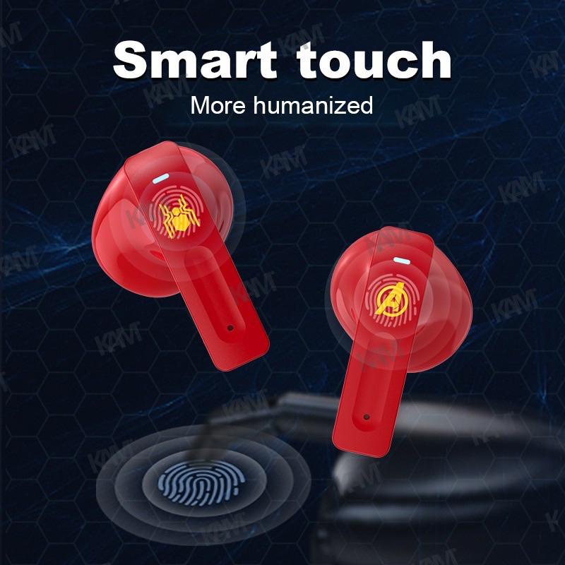 Tai Nghe Marvel MV03 TWS Tai Nghe Disney Bluetooth 5.3 Cảm ứng thông minh, Hàng chuẩn chất lượng cao
