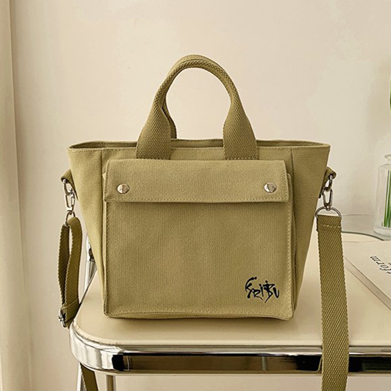 Túi Đeo Chéo Vai Bằng Vải Thời Trang Sành Điệu Cho Nữ