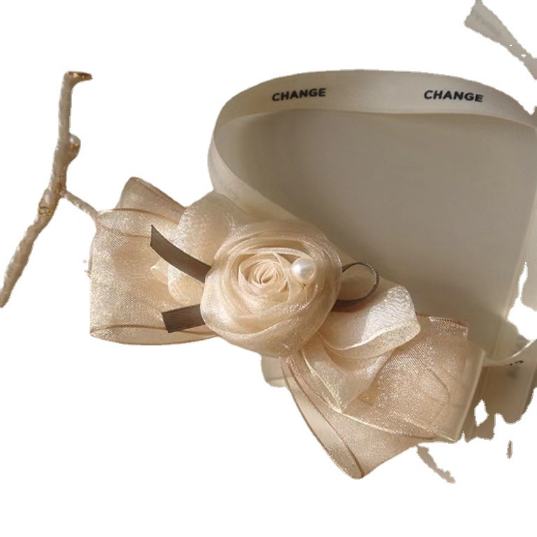 Kẹp Tóc Hình Hoa Đính Ngọc Trai Phong Cách Mới 2023