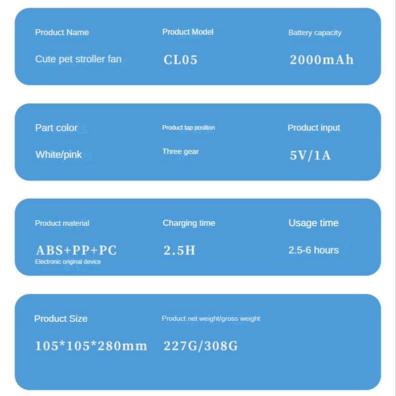 Quạt USB Cầm Tay Không Cánh Có Thể Sạc Lại Tiện Dụng