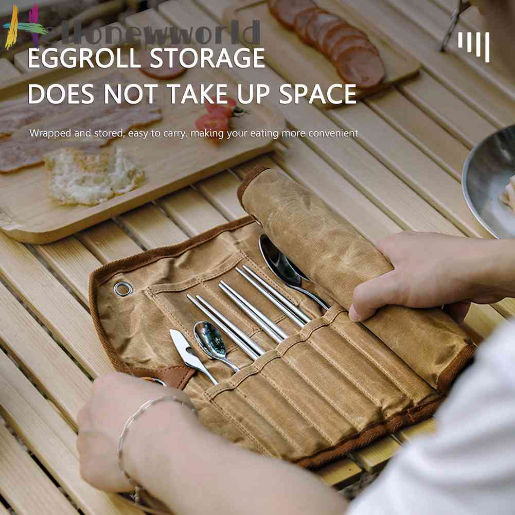 Túi Đựng Dụng Cụ Ăn Uống / Cắm Trại Tiện Lợi