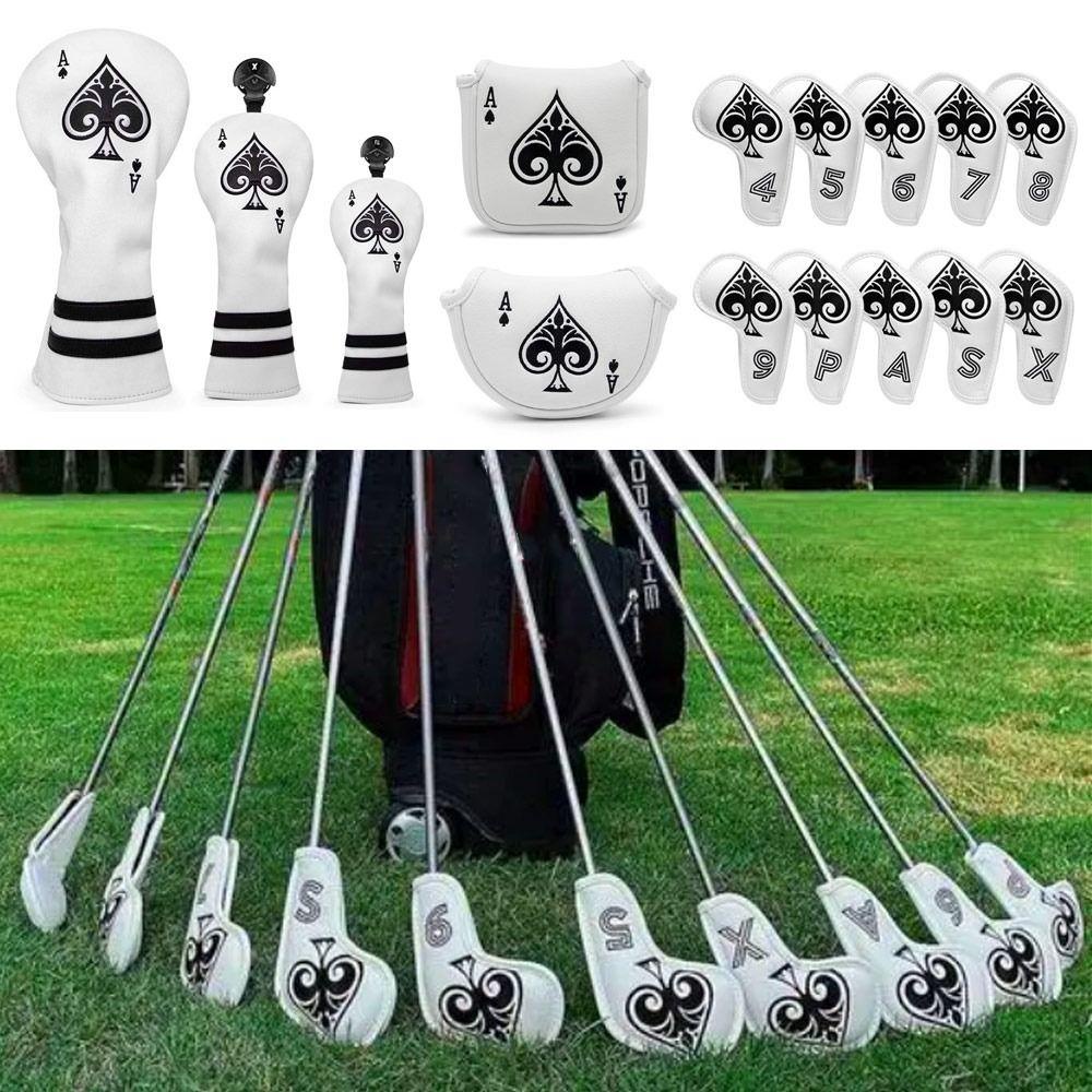 MUVAKO Vỏ Bọc Đầu Gậy Đánh Golf  Bằng PU