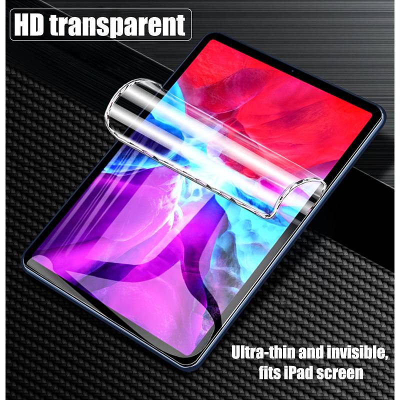 Miếng Dán Màn Hình HD Cho iPad Pro 11 12.9 2018 2020 2021 2022 10 9 8 7 6 5 10.9 10.2 9.7 inch Mini 6 5 4 3 2 1 10.5 10.9 7.9 8.3 inch Dụng Cụ Chặn Cửa Chuyên Dụng Chất Lượng Cao