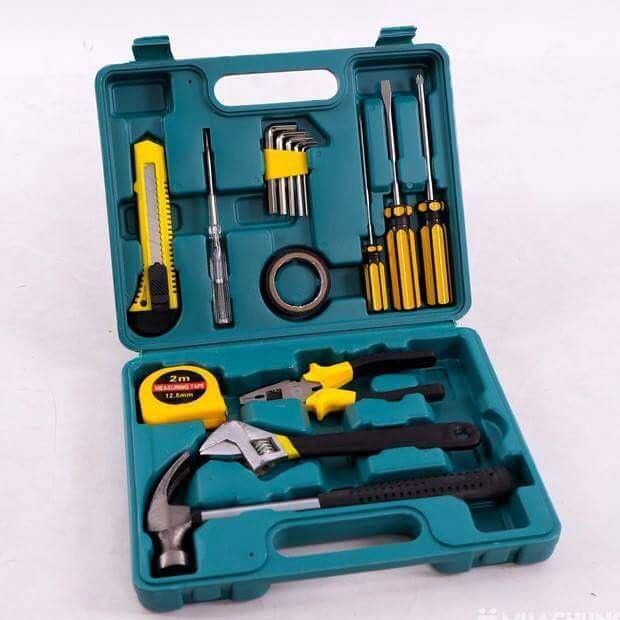 Bộ Đồ Nghề Sửa Chữa 16 Món Đa Năng - Bộ Dụng Cụ Sửa Chữa Có Hộp Tiện Lợi