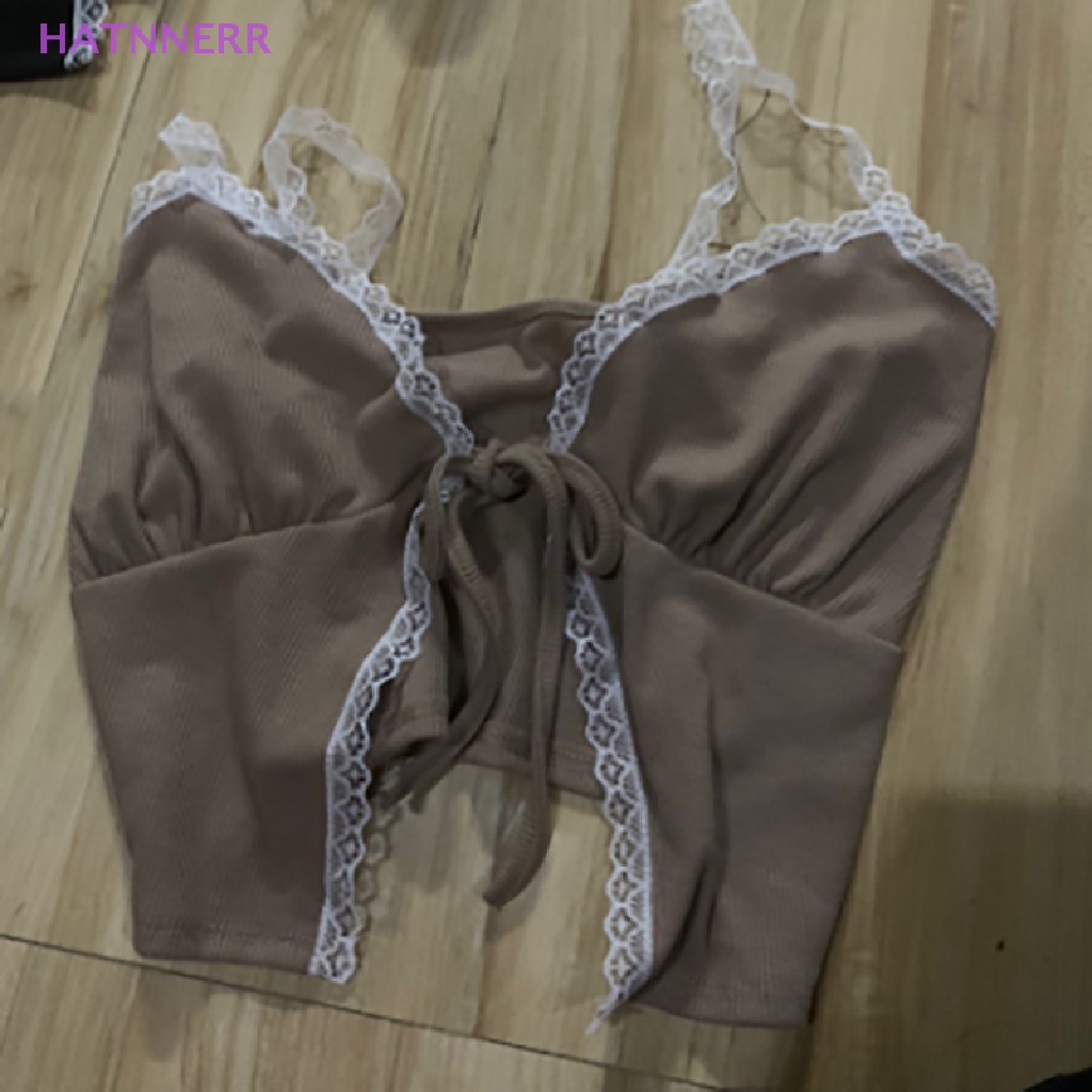 Áo Croptop Hai Dây Màu Trơn Phong Cách Boho Quyến Rũ Cho Nữ Y2k FHS