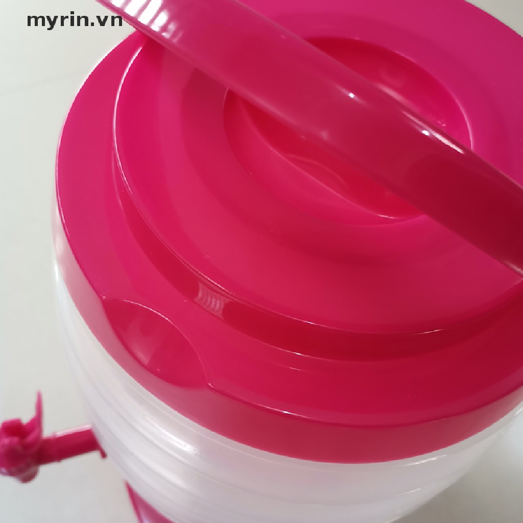 Xô Nước 5.5L Có Thể Gấp Gọn Tiện Dụng Khi Đi Cắm Trại