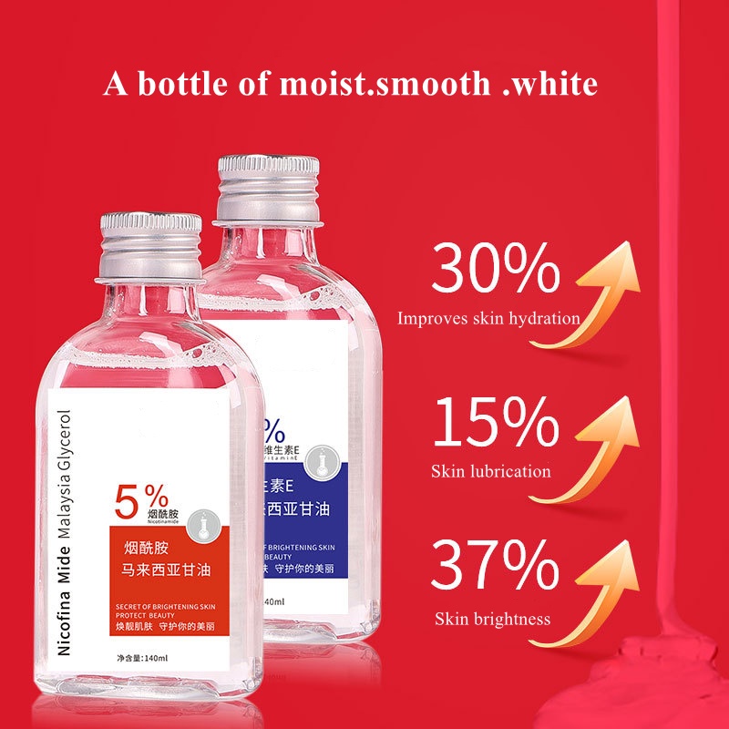 Kem Dưỡng Ẩm Làm Mịn Da 5% Nicotinamide Malaysia Glycerin 120ml