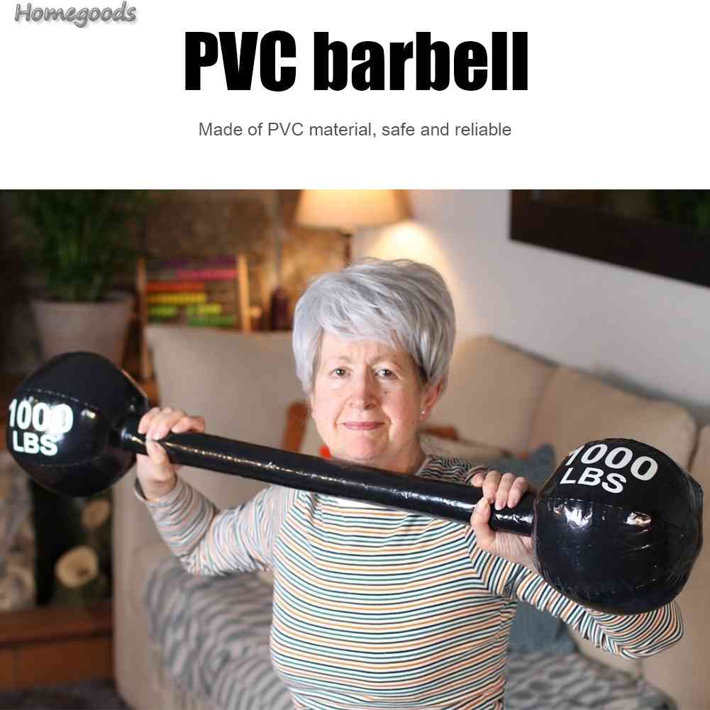 Tạ Đồ Chơi Bơm Hơi Bằng PVC Dày Dành Cho Trẻ Em