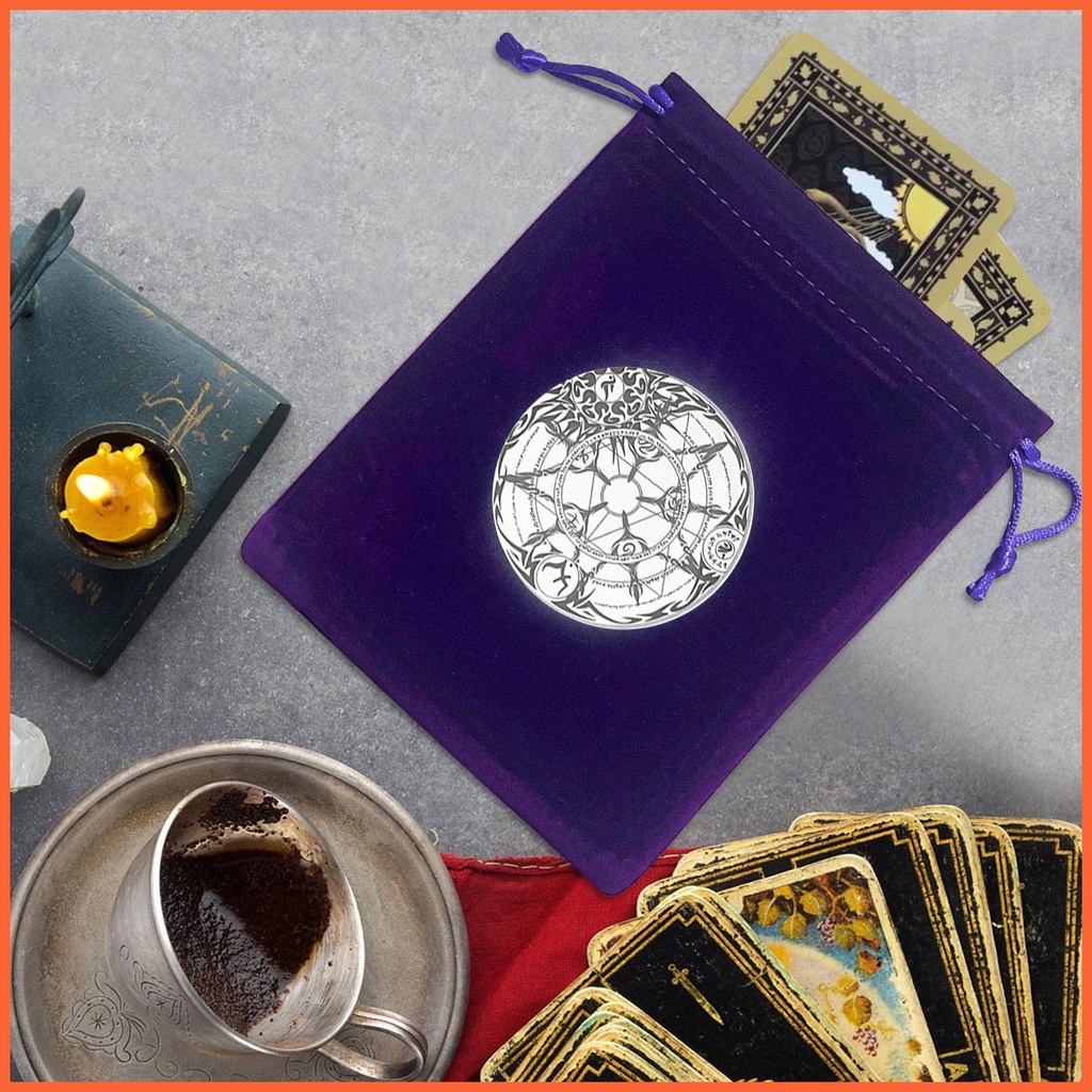 Túi Dây Rút Đựng Bài Tarot Chất Liệu Nhung Mềm Mại