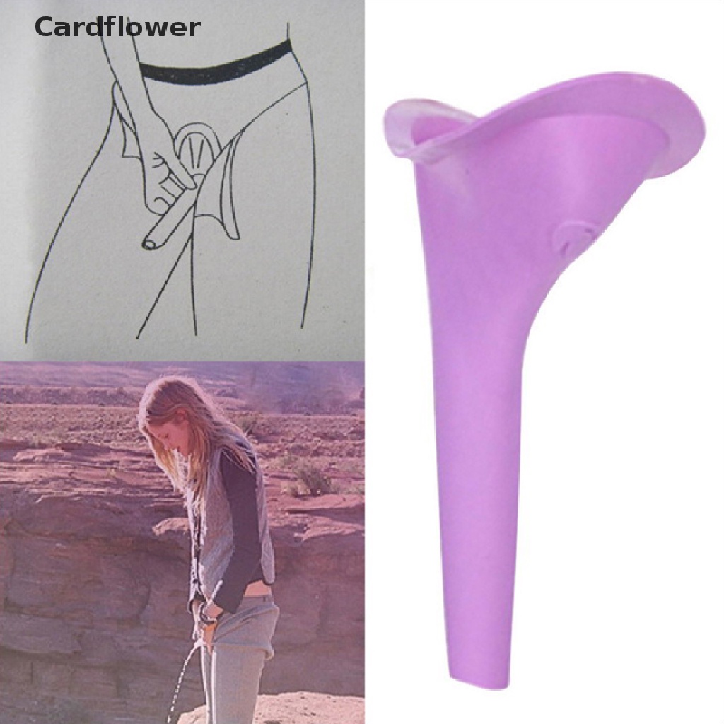 1 Dụng Cụ Đi Vệ Sinh Bằng Silica gel Tiện Dụng Cho Nữ