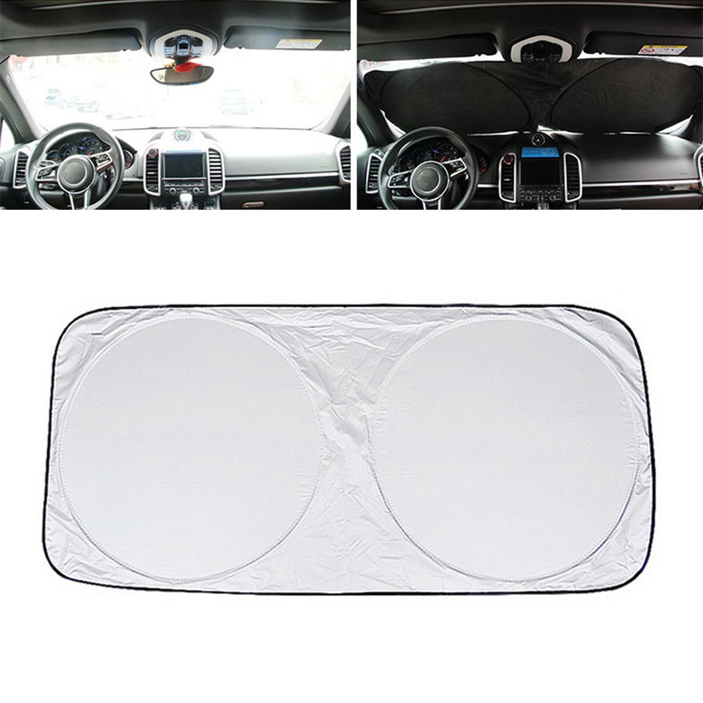 Car Windshield Cover UV Protection Dustproof Anti-frost Sunshade Folding