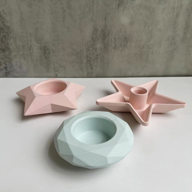 Khuôn Làm Nến Thủ Công Bằng Silicone Hình Lục Giác