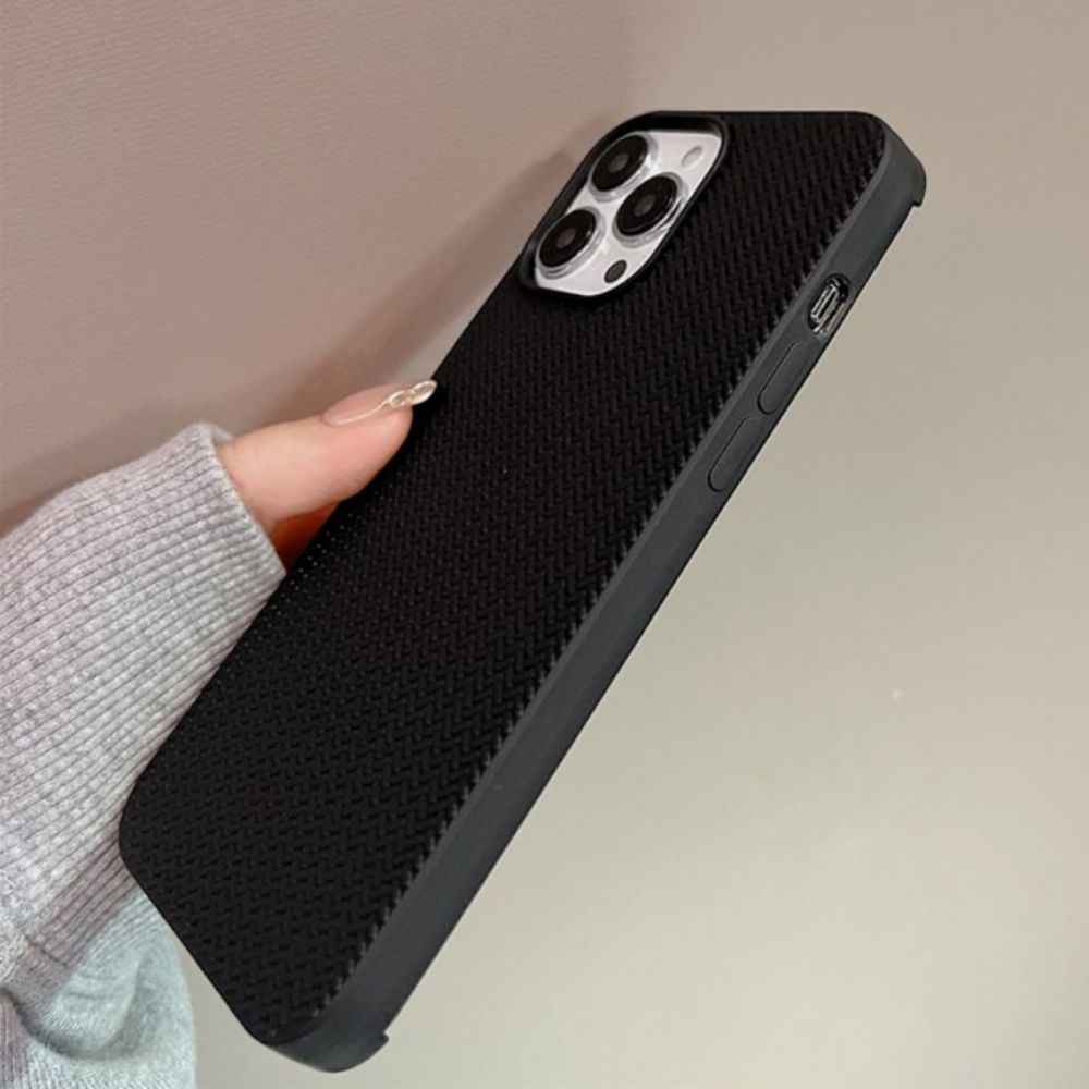 Ốp Điện Thoại Silicon TPU Mềm Chống Sốc Họa Tiết Đan Cho IPhone 11 12 13 14 Pro Max 14 Plus X XR 7 8 Plus SE