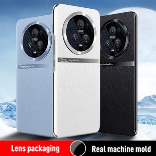 Ốp da chính hãng cho honor magic 5 pro ốp lưng chống sốc mạ cản cho huawei magic 6 cứng pc điện thoại di động