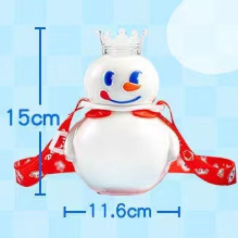 Bình Nước 700ml Hình Người Tuyết Xinh Xắn