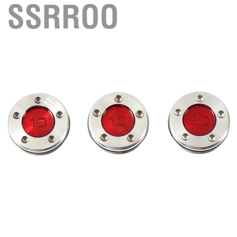 Ssrroo 2pcs Red Golf Putter Weights + Wrench Spanner Tool For Scotty Cameron Putters