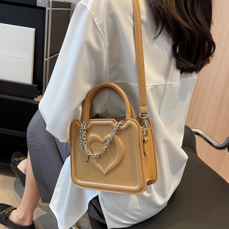 Ielgy Túi messenger Đeo Vai niche Màu Kẹo Chất Lượng Cao Thiết Kế Cảm Giác Cho Nữ