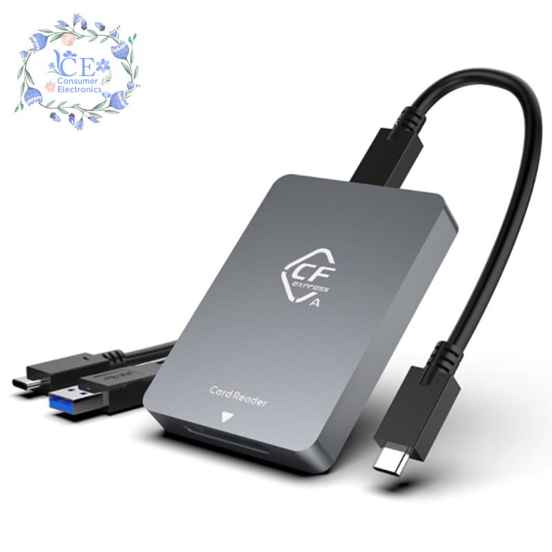 CFexpress Type a Card Reader USB3.1 Gen2 Adapter 10Gbps for Windows XP with Cable for SLR