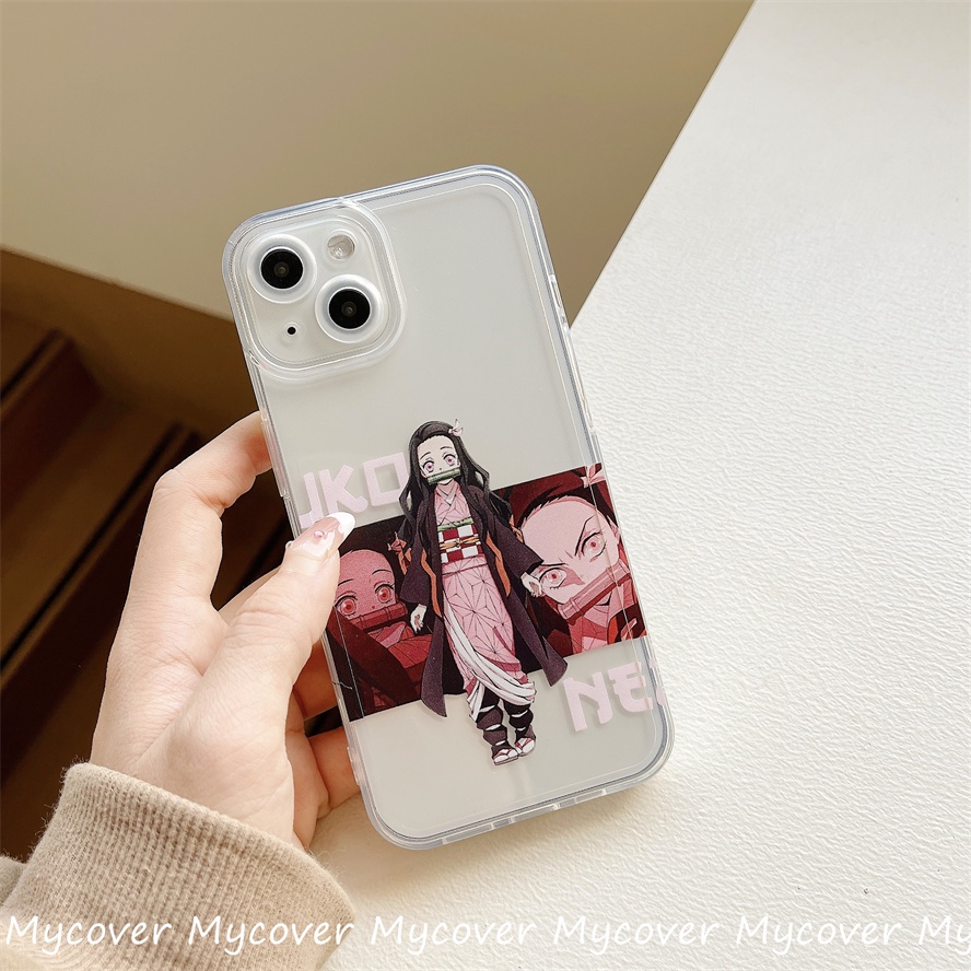 Ốp Điện Thoại Silicon Mềm Trong Suốt Chống Sốc Họa Tiết Hoạt Hình Cho Iphone 11 12 13 14 Pro Max X Xr Xs 8 7 6 Plus SE 2020