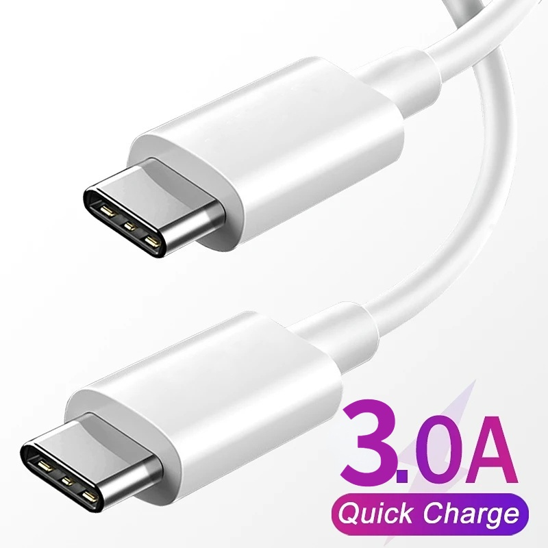 Dây Cáp Sạc Nhanh USB Loại C 60W Dành Cho Samsung MacBook Pro Xiaomi Huawei P30